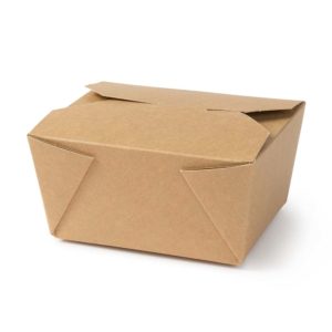 boite alimentaire en carton à emporter